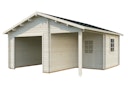 Vorschaubild Palmako Garage Roger 21,9+5,2 m² - 44 mm - ohne Tor