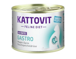 KATTOVIT Feline Diet Gastro 185g Dose Katzennassfutter Diätnahrung