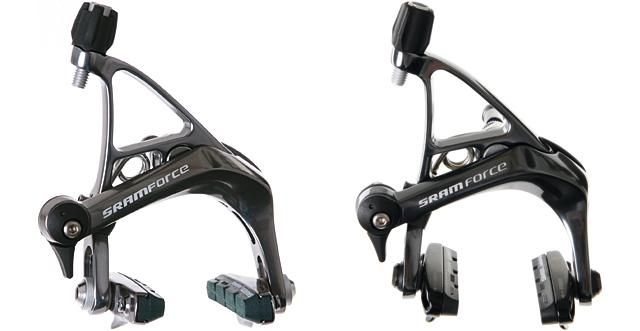SRAM Rennbremse Force vorn/hinten grau