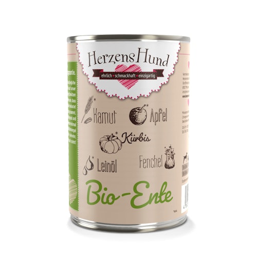 Herzenshund 400 Gramm Hundenassfutter