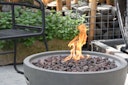 Vorschaubild Gas Feuerstelle Nantucket aus Faserbeton in Betonoptik grau