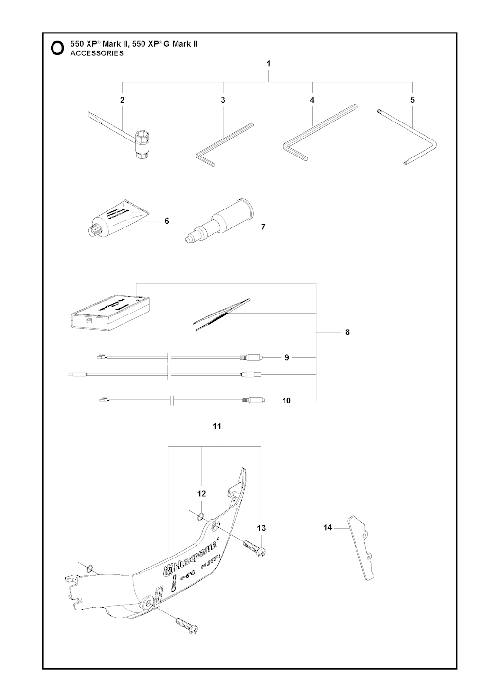 Explosionszeichnung Ersatzteile