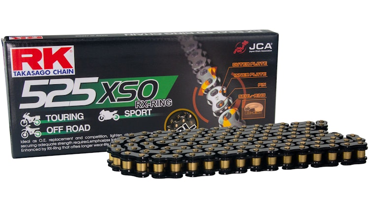 RK Kette BL525XSO Black Sale, 118 Glieder