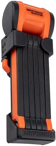 KRYPTONITE Faltschloss Evolution Fold schwarz orange