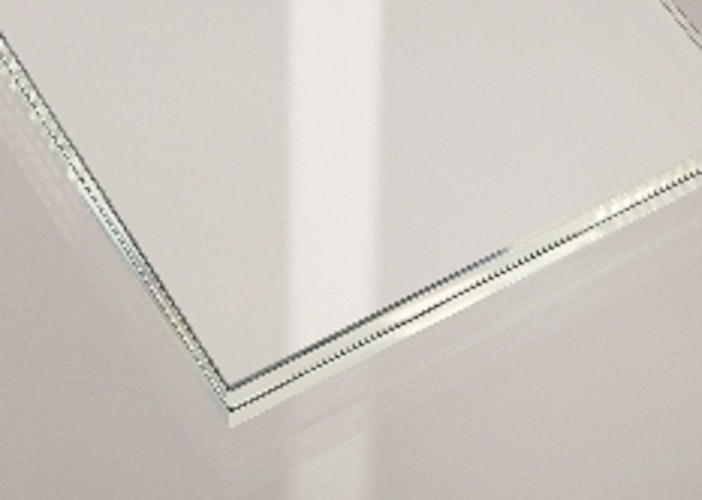 Griffwerk Glasdrehtür SNOWWHITE 501 Milchglas-Satinato/Weißglas, ESG/VSG, Studio/Office