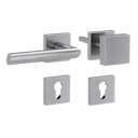 Vorschaubild Griffwerk Wechselgarnitur OVIDA Quattro Edelstahl matt - Klipptechnik