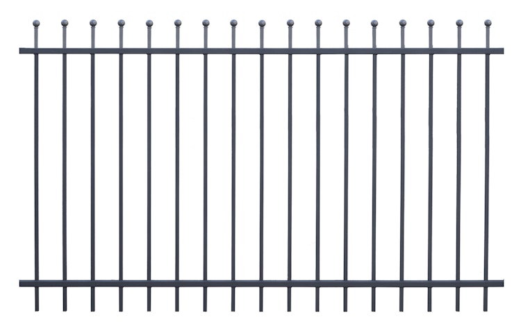 dz Schmuckzaunset Residenz select+ DAVOS mit Pfosten RS+