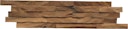 Vorschaubild INDO rustikale Holzwandverkleidung Teak Diamondwood DW1949N Natur