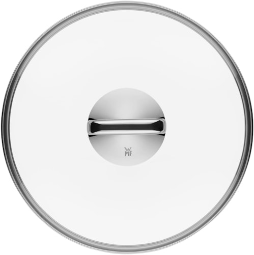 WMF Fusiontec Mineral Fleischtopf mit Glasdeckel, 20 cm, Platinum