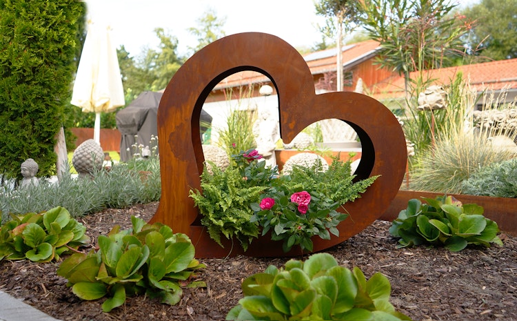 Badeko Herz „Lydia“ (100 cm) zum Bepflanzen