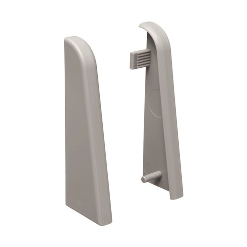 HARO Endkappe grau Kunststoff f. Steck-SL 19x58 (2 Stk/Pack)