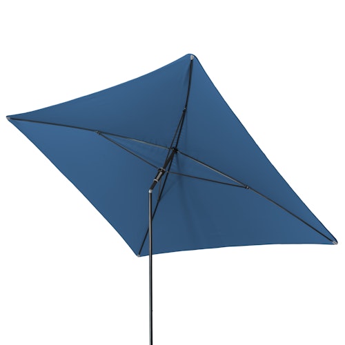 doppler Mittelmastschirm SUNLINE 230 x 190 Waterproof, Stahl Anthrazit / 100 % Polyester 180 g/m²
