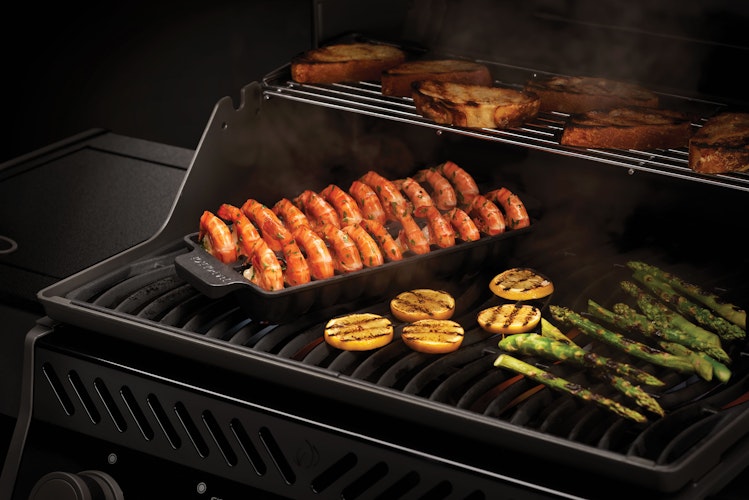 Napoleon Gusseisen Schale für Garnelen 