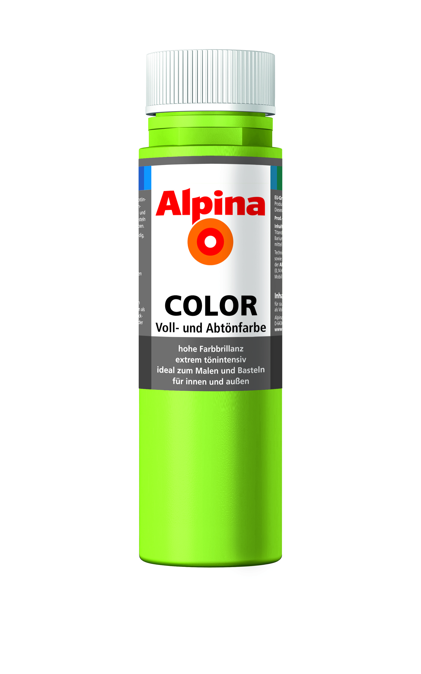 Alpina Color Abtönfarbe "Power Green"