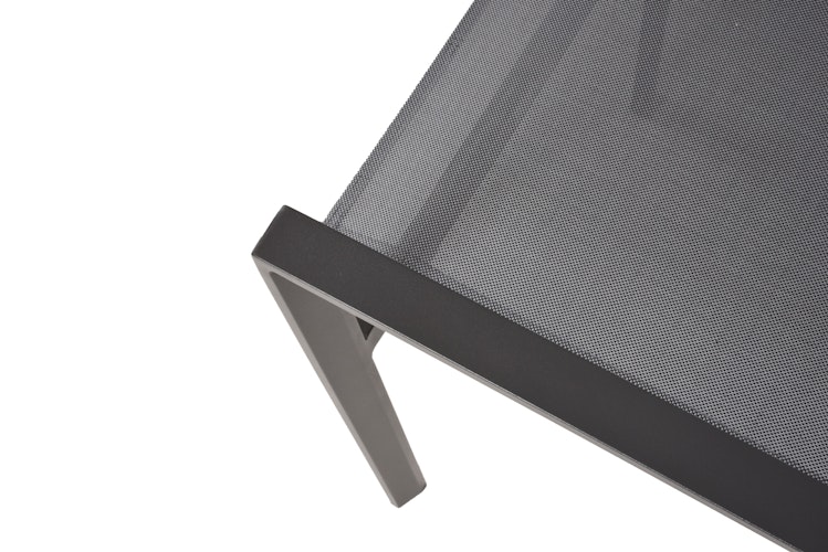 Garden Pleasure Gartenmöbel Set RANA 07, Tisch 162 x 90 + 8 Stapelsessel, Aluminium / Keramik / Kunststoffgewebe