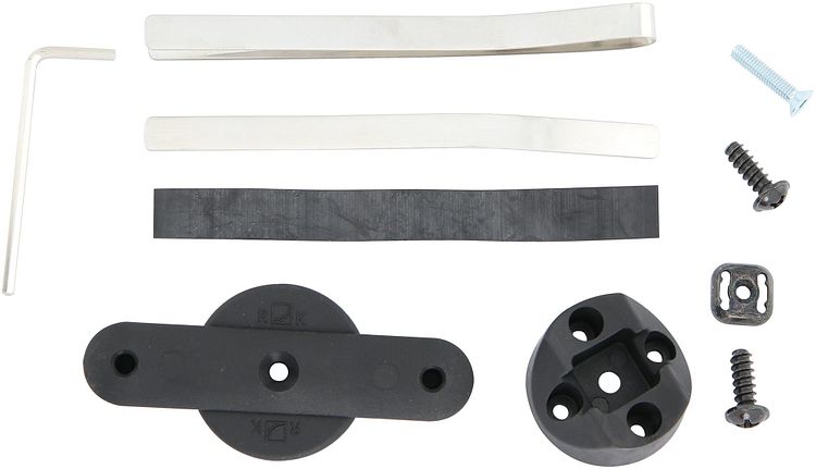 Rixen & Kaul Trinkflaschenhalter-Adapter Bottle Fix schwarz