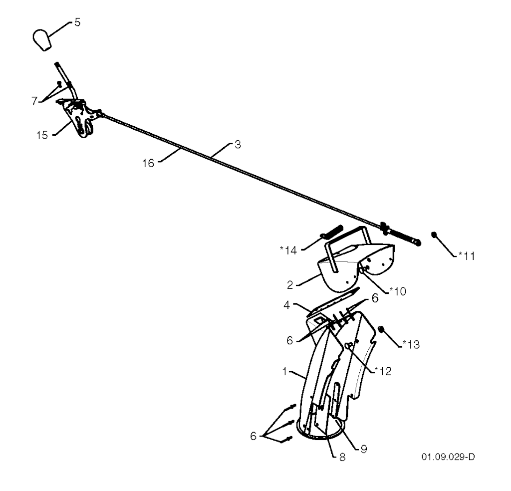Explosionszeichnung Ersatzteile