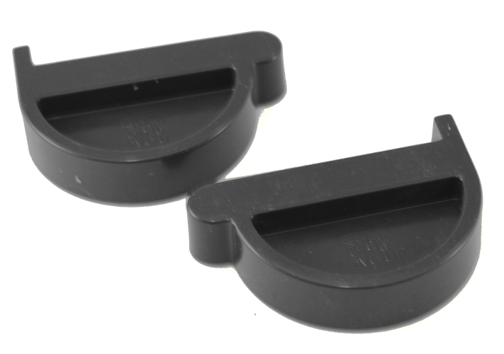 Endstück links zum Kleben Typ 250 braun (1 Stück)