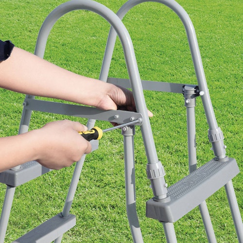 Summer Fun Pool Sicherheitsleiter Stahlleiter 42"/1.07m