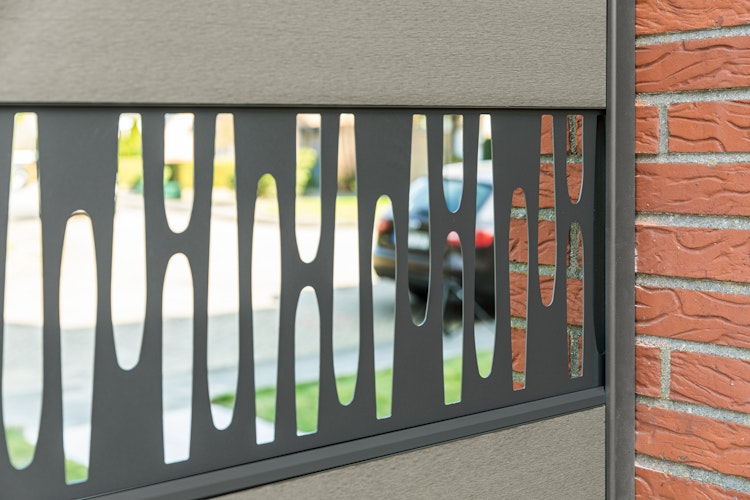 Traumgarten SYSTEM Dekorprofil OMEGA Anthrazit