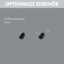 Vorschaubild Flexo Griffmuschelpaar rund, Durchmesser 63 mm