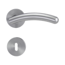 Vorschaubild Griffwerk Türgriff SAVIA K4 PROFESSIONAL Schraubrosette- Edelstahl matt