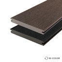 Vorschaubild Fiberdeck Vintage WPC-Terrassendiele Bi-Color Graphite/Wenge massiv 23 x 138 mm
