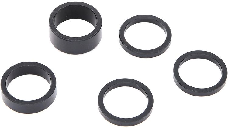 CONTEC Spacer-Set Spaler 1 1/8 Zoll schwarz
