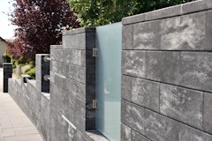 WESERWABEN® Sichtschutz-Glaselement aus ESG-Glas - Vario-Line® ClassicZubehörbild