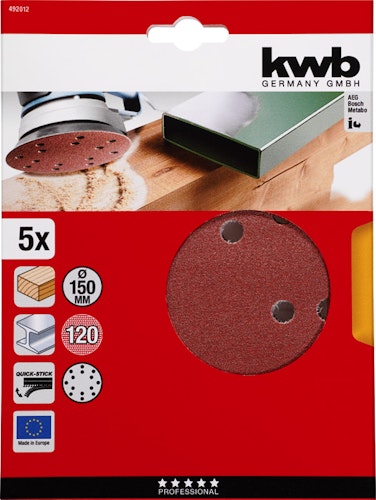 kwb Q-STICK Scheib gel 150 K120 SB 492012