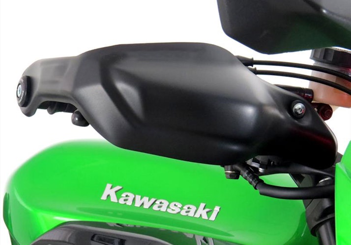BODYSTYLE Handprotektoren ABS Kunststoff schwarz-matt für KAWASAKI Z1000 SX 