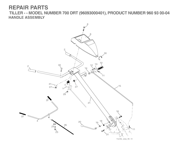 Husqvarna Motorhacken 96093000401 700DRT (Not for sale in California)