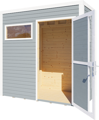 Bertilo Gartenhaus Cubus 1 - 19 mm