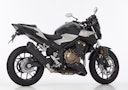 Vorschaubild Shark Performance SLIP-ON Edelstahl beschichtet schwarz-matt DSX-10 für HONDA CB500 Hornet,CBR500R,NX500 EURO5+  