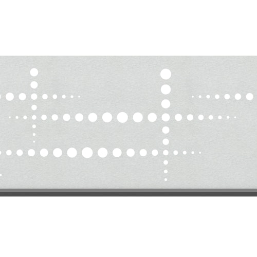 Traumgarten SYSTEM Dekorprofil PULS Silber