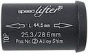 Vorschaubild by,schulz Reduzierhülse Speedlifter 25,4 mm schwarz 44,5 lang
