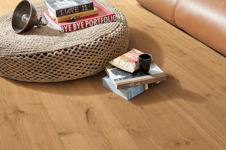 MEISTER Lindura-Holzboden HD 400 Eiche authentic pure gebürstet 8921 - ultramattlackiert 5G Dry®