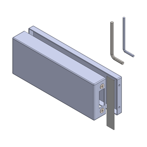 Griffwerk PURISTO 1.0 -Edelstahl poliert Cover-Set -GK