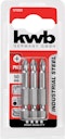 Vorschaubild kwb 3 Bits 50mm PH 2 Industry SB 121052