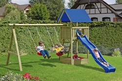T&J HANS Spielanlage mit Schaukelanbau