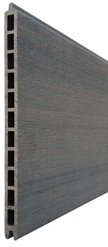 HANDMUSTER Fiberdeck Boston WPC Sichtschutz Premium XL