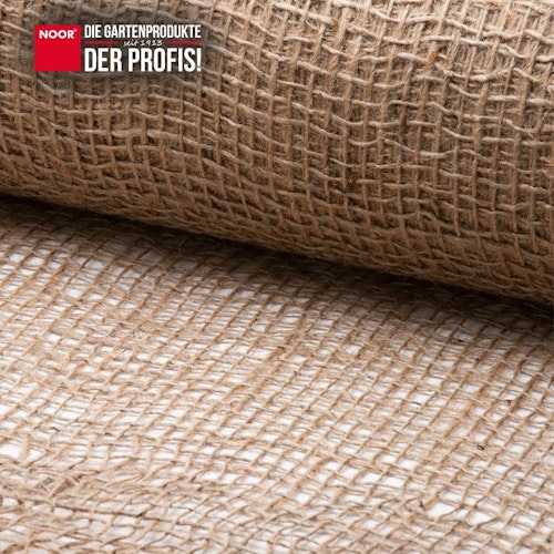NOOR Erosionsschutzmatte Jute Netz 1,22x50m 250 g/m²