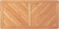 T&J SKAGEN Sichtschutzzaun Lärche 1800 x 900 mm