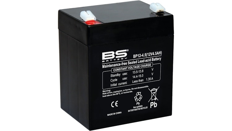 BS-Battery Batterie BS-Battery, VRLA, versiegelt, Batterie "BP12-4, 5"