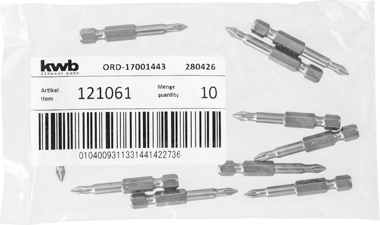 kwb Bit 50mm PH 1 Industry LS 121061