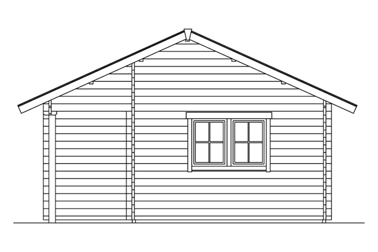 Skan Holz 45 mm Blockbohlenhaus St. Moritz 1