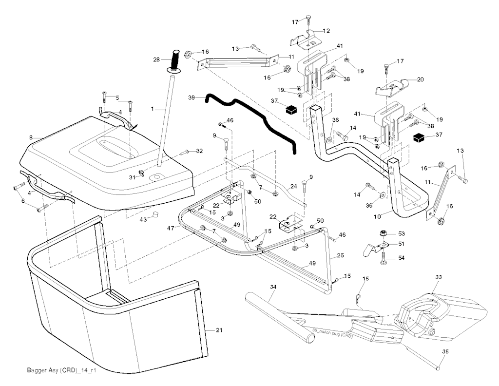 Explosionszeichnung Ersatzteile