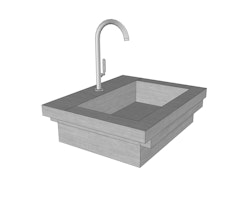 WWOO Edelstahl Waschbecken