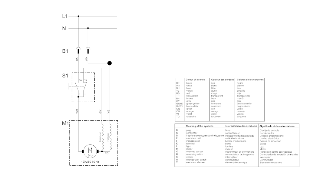 Explosionszeichnung Ersatzteile