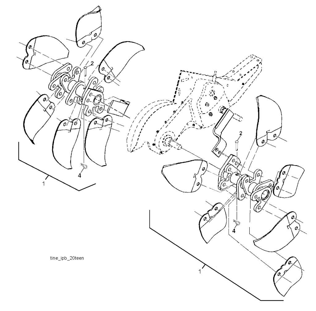 Explosionszeichnung Ersatzteile